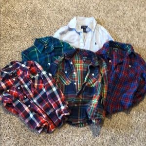 Lot of boys size 4T Chaps/Ralph Lauren Oxfords